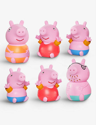 Peppa Family bath water squirters set of three