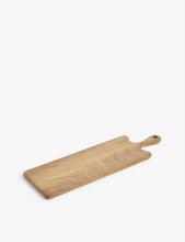 Wooden oak serving and cutting board 27.5cm