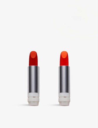 The Universal Reds refillable red lipstick set