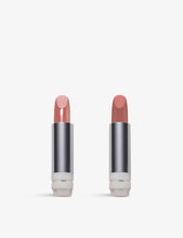 The Brown Nudes Pink refillable lipstick set