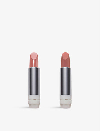 The Brown Nudes Pink refillable lipstick set