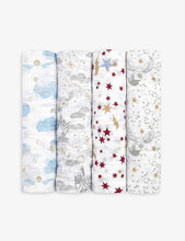 Harry Potter cotton-muslin swaddles pack of four