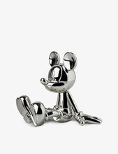 Resting Mickey Mouse chrome figurine 12cm