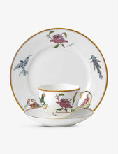 Mythical Creatures fine bone china teacup, saucer and plate gift set