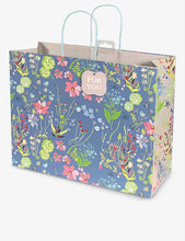 Floral-print gift bag 28cm