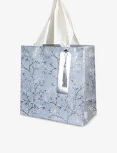 Blossom graphic-print gift bag 28cm