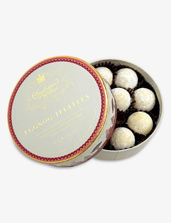 Eggnog white chocolate truffles 115g