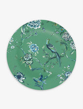 Chinoiserie porcelain ornamental platter 34cm