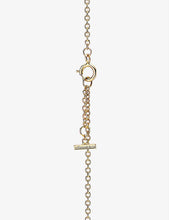 Tiffany T 18ct gold, 0.04ct diamond and onyx bracelet