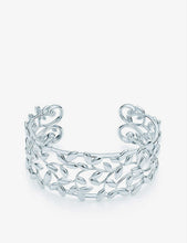 Olive Leaf sterling-silver cuff