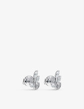 Tiffany Victoria® Vine diamond and platinum earrings