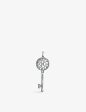 Tiffany Victoria® Diamond Vine Circle platinum and 0.66ct diamond key