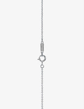 Tiffany Victoria Vine Circle diamond and platinum pendant necklace