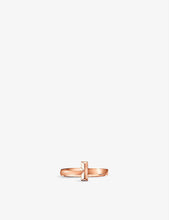 Tiffany T T1 Narrow 18ct rose-gold ring