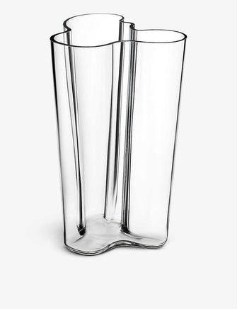 Aalto hand-blown glass vase 25cm