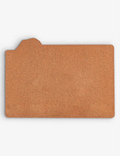 Seletti wears TOILETPAPER Lipstick cork placemat 45cm x 35.8cm