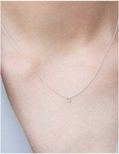 18ct white-gold and diamond necklace