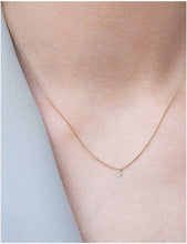 18ct yellow-gold and diamond necklace