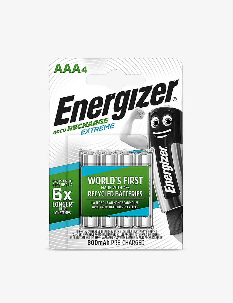 Energizer Battery 4AAA 700mAh rechargeable batteries– buyinstor