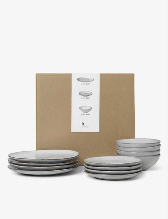 Nordic Sand ceramic tableware set