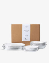 Salt porcelain tableware set