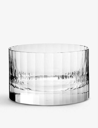 Fluted crystal ice bucket 12.6cm