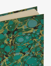 Stone-marbled A5 journal