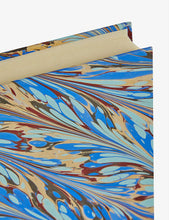 Feather-marbled album 25cm