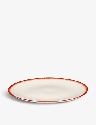 Ann Demeulemeester x Serax Dé variation no.2 porcelain plate 24cm