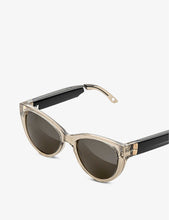 Fauna Crystal Brown audio sunglasses