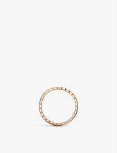 Ice Cube 18ct rose-gold ring