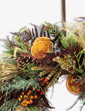 Traditional Christmas wreath