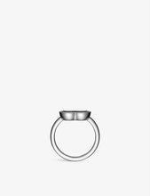 Happy Diamonds Icons 18ct white-gold and 0.15ct diamond ring