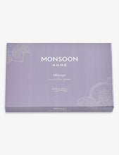 Monsoon Mirage stainless steel dessert spoon 6-piece set