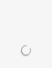 Dots sterling-silver ear cuff