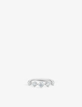 Arpeggia One-Row 18ct white-gold and 1.07ct diamond ring