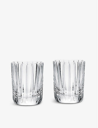 Harmonie crystal tumblers set of two