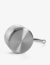 3-ply stainless steel saucepan with lid 18cm