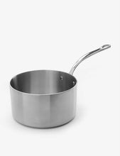 3-ply stainless steel saucepan with lid 26cm