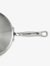 3-ply stainless steel saucepan with lid 26cm