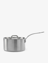 3-ply stainless steel saucepan with lid 26cm