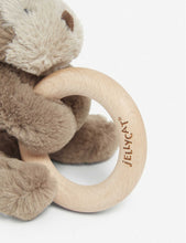 Shooshu Monkey wooden ring soft toy 14cm
