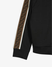 Logo-print woven track top 4-14 years