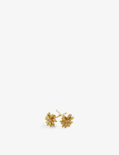 Alex Monroe Teeny Tiny diamond and 18ct gold stud earrings