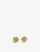 Alex Monroe Teeny Tiny diamond and 18ct gold stud earrings