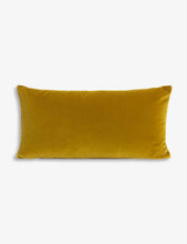 Monroe oblong velvet cushion 35 x 65cm