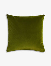 Monroe square velvet cushion 50cm