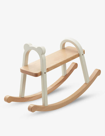 Lina lacquered wood rocking horse 40cm