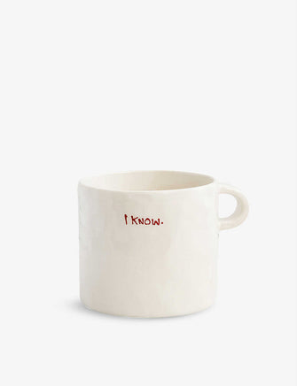 I Know ceramic mug 9cm