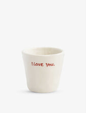 I Love You ceramic espresso cup 5.5cm